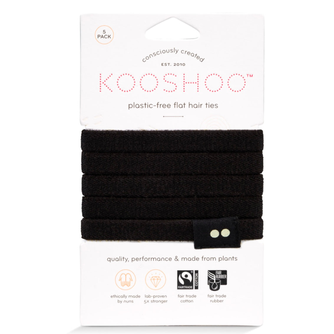 Kooshoo Plastic Free Hair Ties