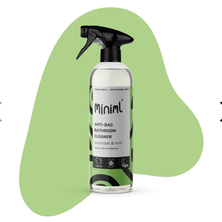Miniml Anti-bac Bathroom Cleaner (Cucumber & Mint)
