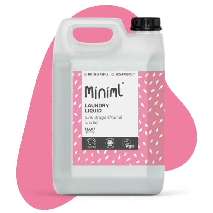 Miniml Laundry Liquid, 5kg (Pink Dragonfruit & Orchid)