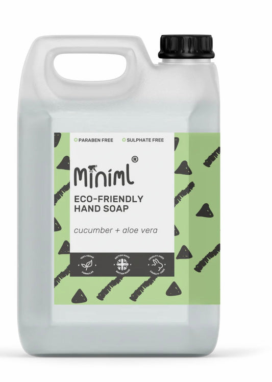 Miniml Hand Soap (Cucumber & Aloe Vera) 5kg