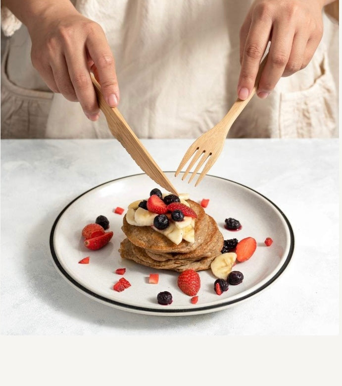 Jungle Culture Bamboo Cutlery Set