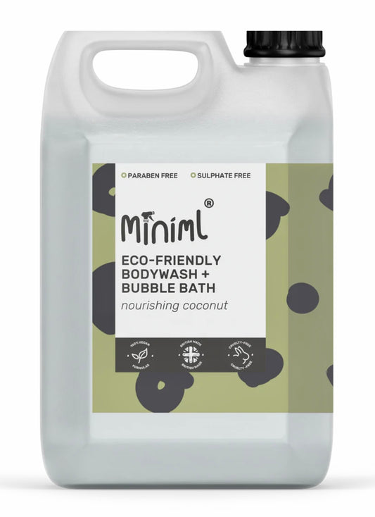 Miniml Bodywash and Bubblebath (Nourishing Coconut)