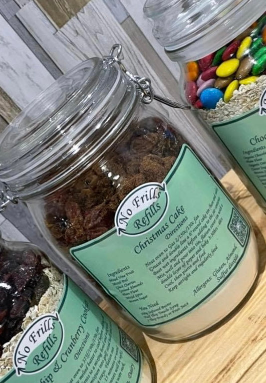 Christmas Cake in a Jar
