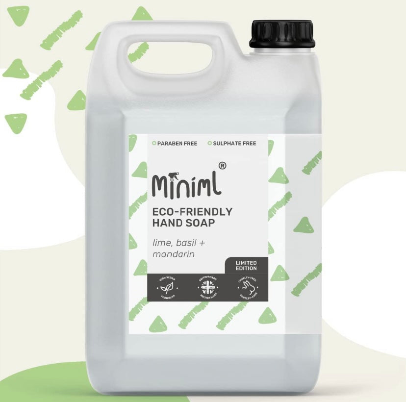 Miniml Hand Soap (Lime, Basil & Mandarin)