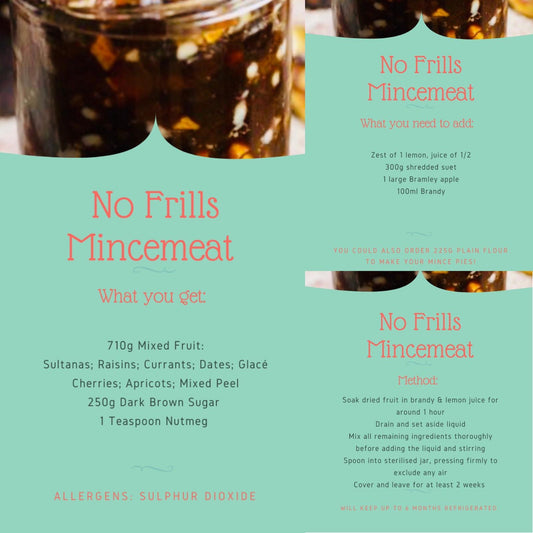No Frills Mincemeat.