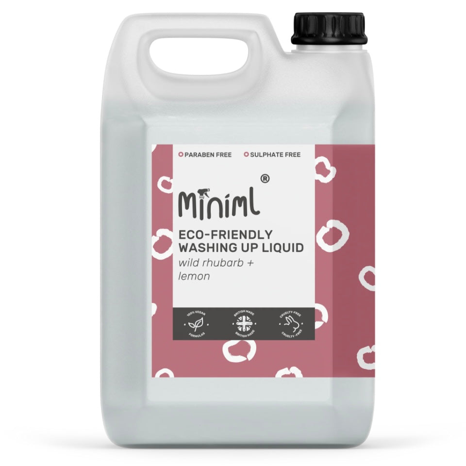 Miniml Washing Up Liquid (Rhubarb & Lemon)