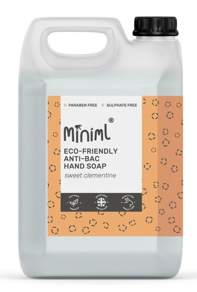 Miniml Anti-bac Hand Soap (Sweet Clementine) 5L