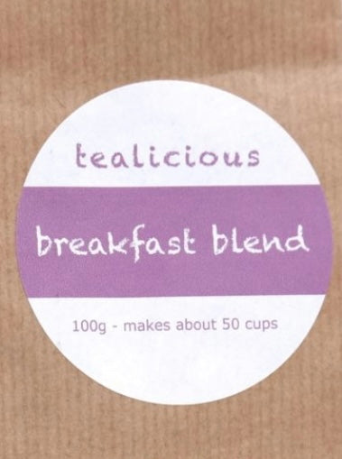 Tealicious Breakfast Blend Loose Leaf Tea