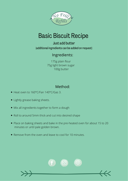 No Frills Basic Biscuits Kit.