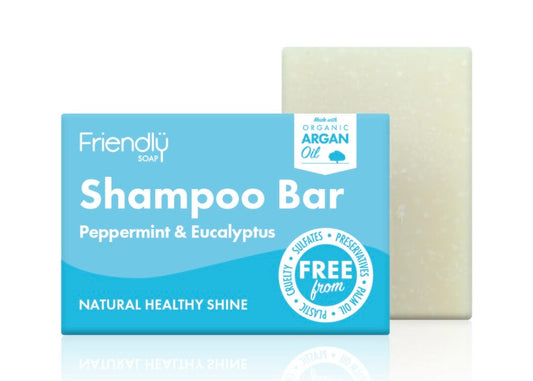 Friendly Peppermint & Eucalyptus Shampoo Bars